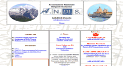 Desktop Screenshot of andisveneto.it